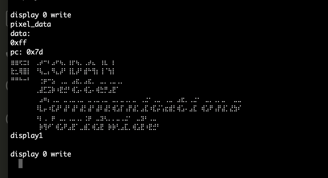 Terminal prompt showing Codan 9323 boot up logo and some debug output