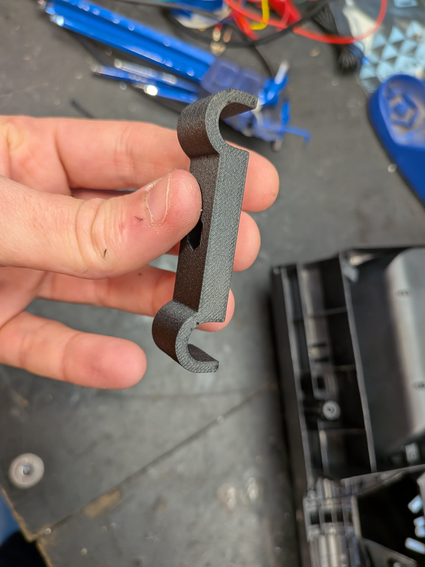3d printed mount for NP-F plate