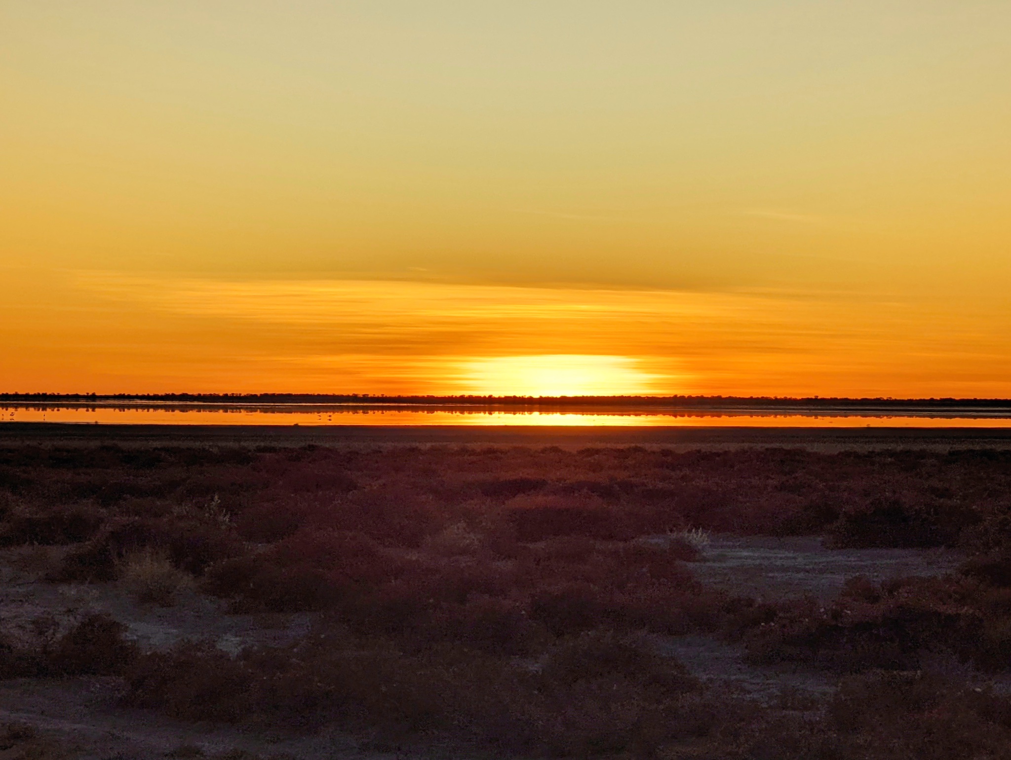 Sunset at Paruku